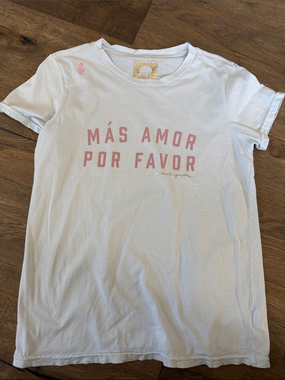 Spiritual Gangster tshirt - size small
Mas Amor Por Favor
